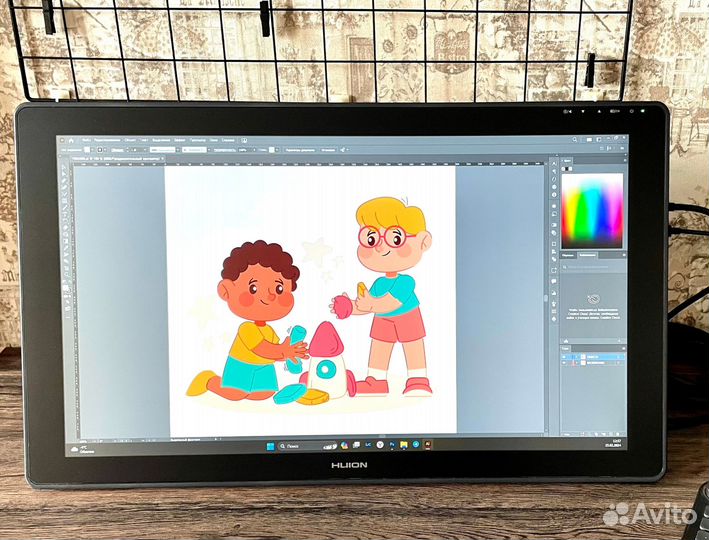 Графический планшет huion kamvas 24