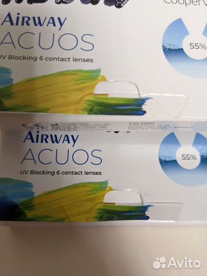 Линзы контактные Cooper Vision