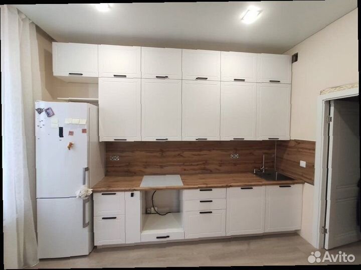 Кухня белая модульная новая