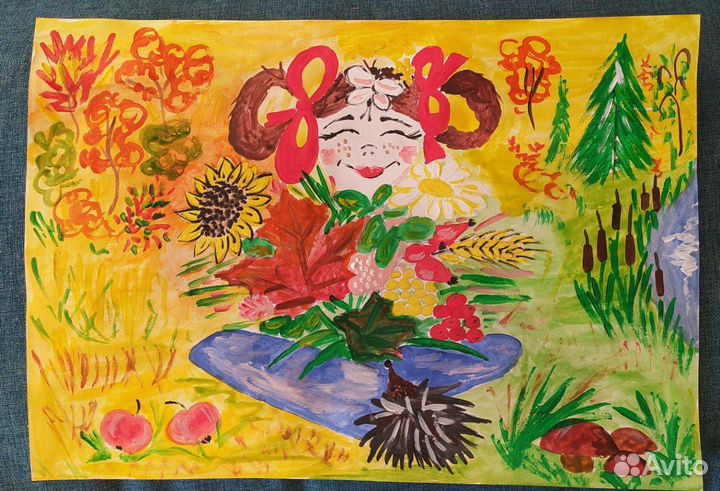 Рисунок в садик, в школу