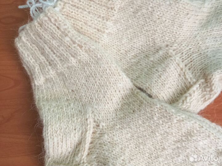 Лечебные тёплые шерстяные носки 38-39