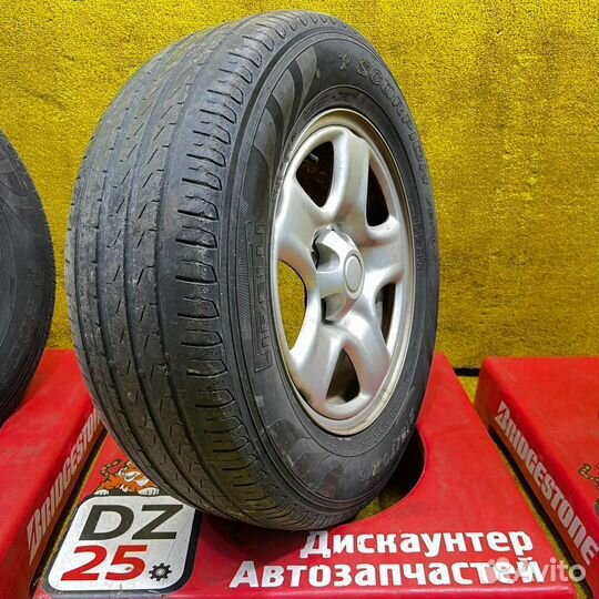 Колеса из Японии на дисках toyota 5x114.3 c шинами