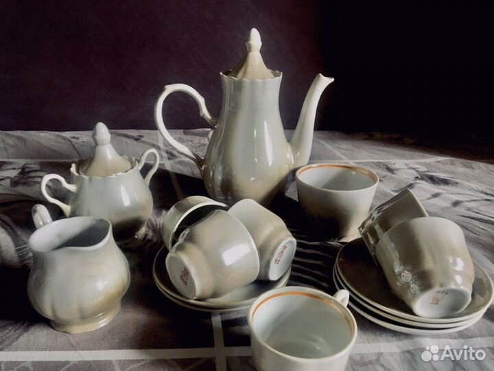 Кофейный сервиз новый