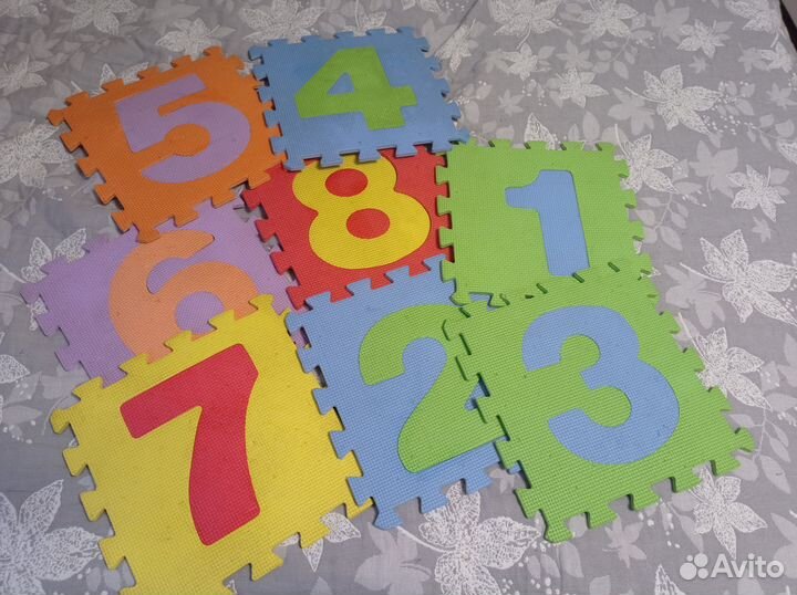 Детский коврик пазл