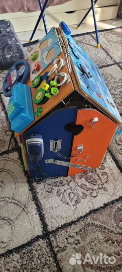 Бизиборд домик большой