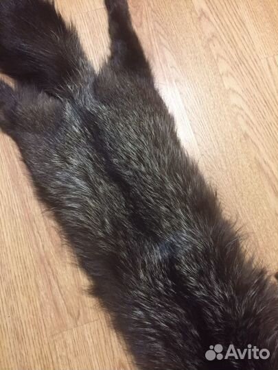 Лиса чулком с глазками