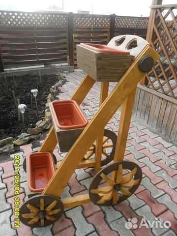 Садовая мебель из дерева