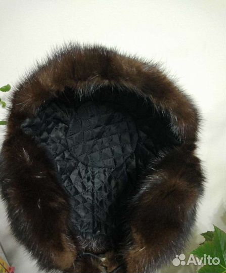 Шапка норковая женская