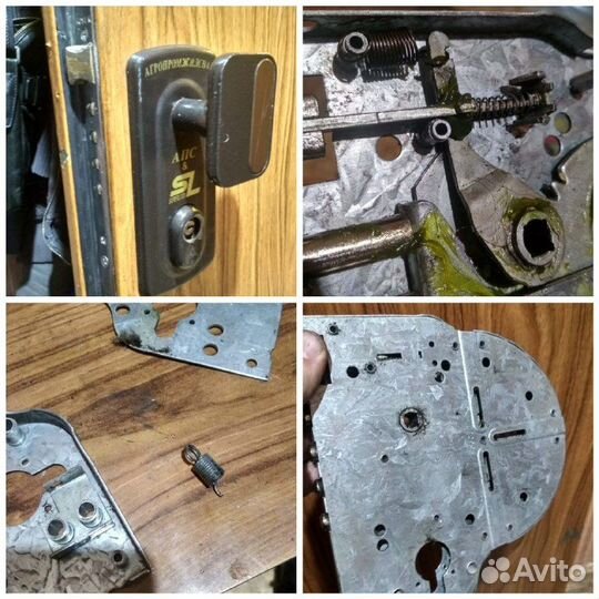 Ремонт двери/замков после некачественного вскрытия