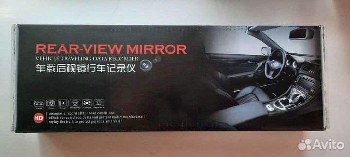 Видеорегистратор зеркало rear view mirror