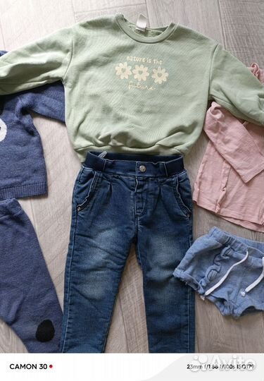 Пакет одежды для девочки 86-92