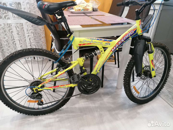 Двухподвесный велосипед maxx pro