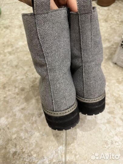 Ботнки pertini шерсть кашемир 38,5 оригинал