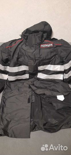 Плащ полиции. Влагозащитный. Полицейская форма
