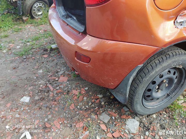 Задний бампер калина 1 хетчбек