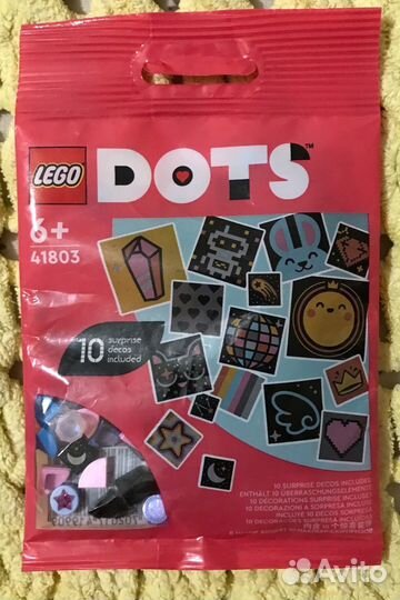 Набор тайлов Lego DOTs 41803 Extra Dots series 8