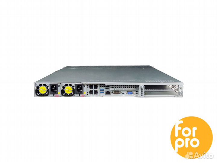 Сервер Supermicro 6018U 4LFF 2xE5-2696v4 112GB