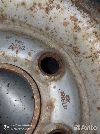 Диски штамповка 15 Volkswagen Transporter T4