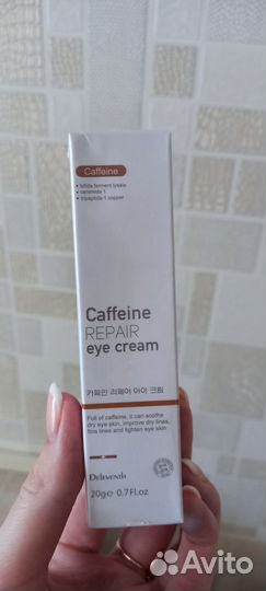 Крем для кожи вокруг глаз с кофеином, Южная Корея