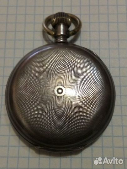 Карманные серебряные часы diogene