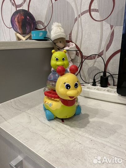 Игрушка «Веселая улитка»