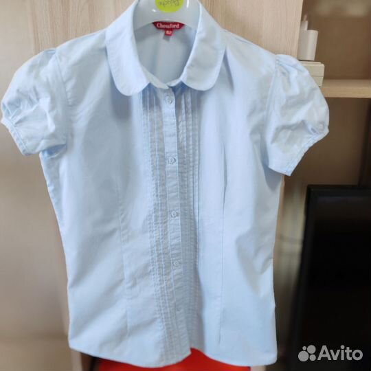 Блузка школьная для девочки 140-152
