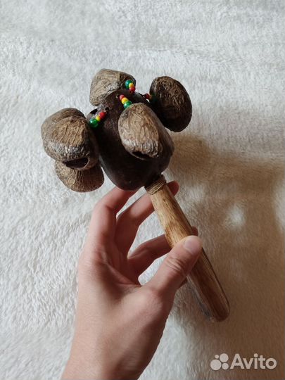 Шумовая перкуссия шейкер из ореха