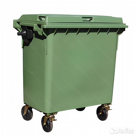 Мусорный контейнер пластиковый 770л Арт-2792