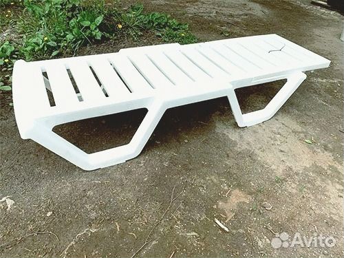 Пластиковые пляжные шезлонги оптом арт.999