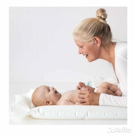 Пеленальный матрас IKEA скетсам и чехол