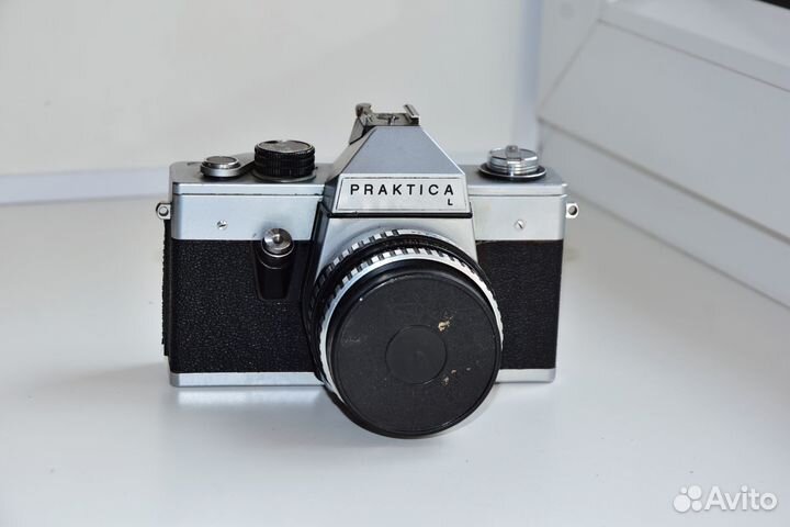 Praktica L Pentacon зеркалка с Tessar 50mm f/2.8