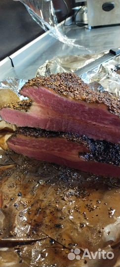 Мясо копченное в смокере