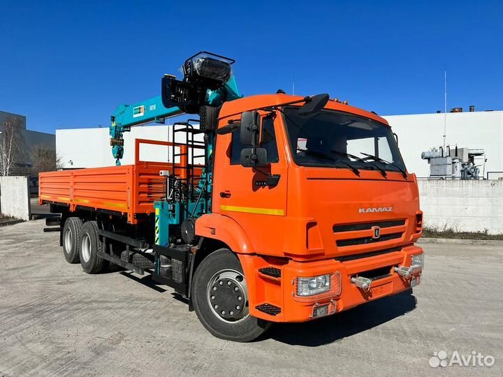 КамАЗ 65115-48 (А5) с КМУ, 2023