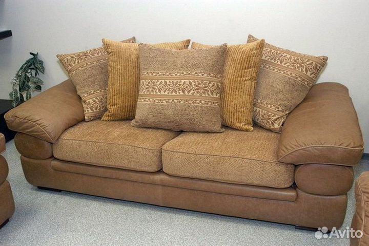 Перетяжка и замена обивки кресел из ткани