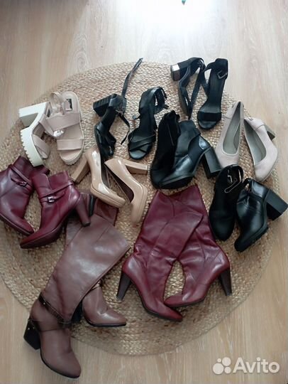 Огромный пакет фирменной обуви 38,39