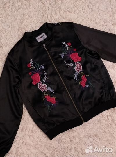 Куртка бомбер женская 46 размер