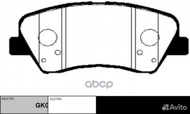 Колодки KIA (ceed (JD),ceed sportswagon (JD),PRO