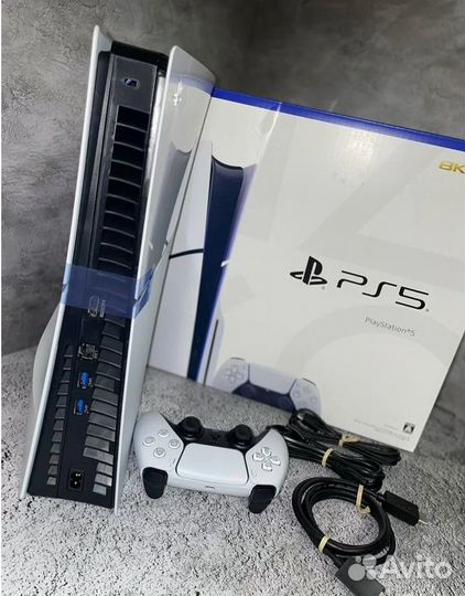 Sony playstation 5 slim 1tb с дисководом