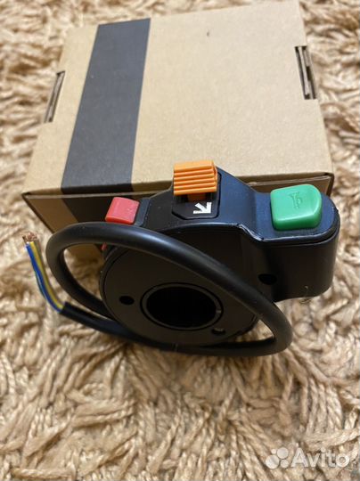 Блок кнопок на руль велосипеда, скутера, самоката