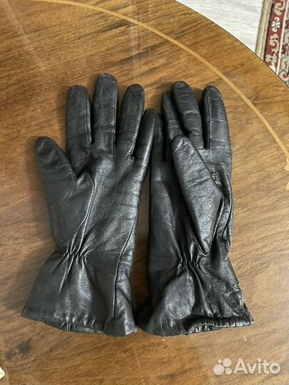 Перчатки натуральная кожа женские