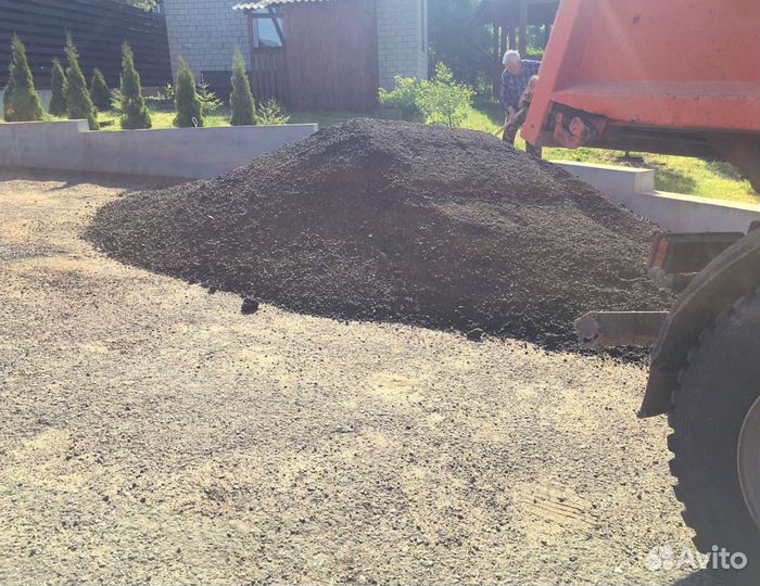 Щебень гравийный