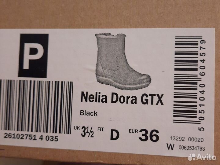 Ботинки женские Кларкс 36