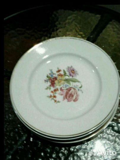 Дулево/Ваза/графин/бокалы/фруктовница