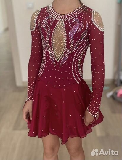 Платье фигурное катание 122-128