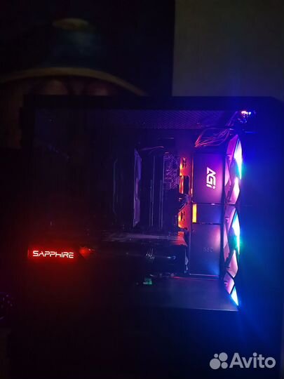 Игровой Пк Ryzen 7 Pro 1700x, rx 5600 xt, 512 ssd