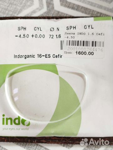 Линзы для очков