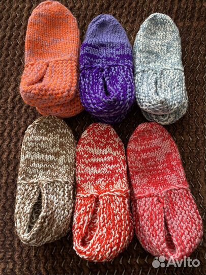 Вязанные следки