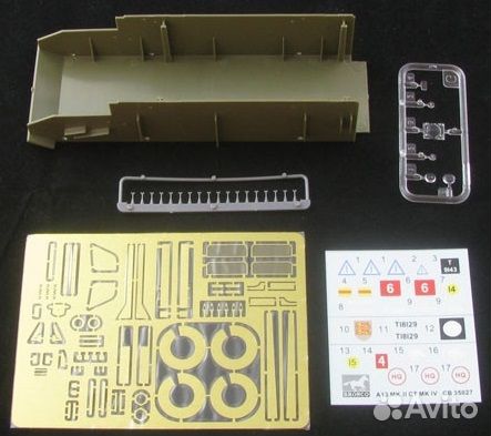 Модель для сборки 1/35 Танк A13 Mk.II Cruiser Tank