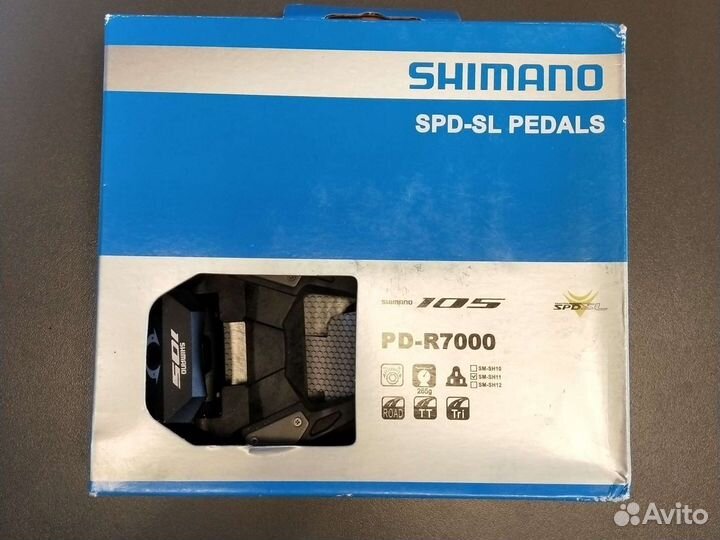Педали контактные шоссе/мтв Shimano в наличии