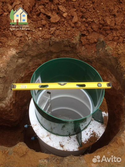 Септик с установкой без запаха и откачки